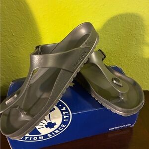 Birkenstock Gray Sandals